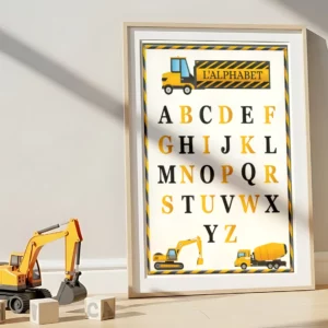 Affiche Alphabet A4