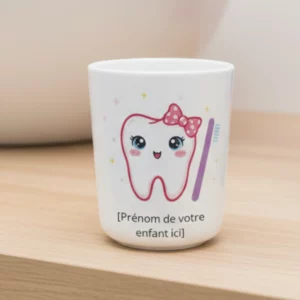 Gobelet dent rose 🩷