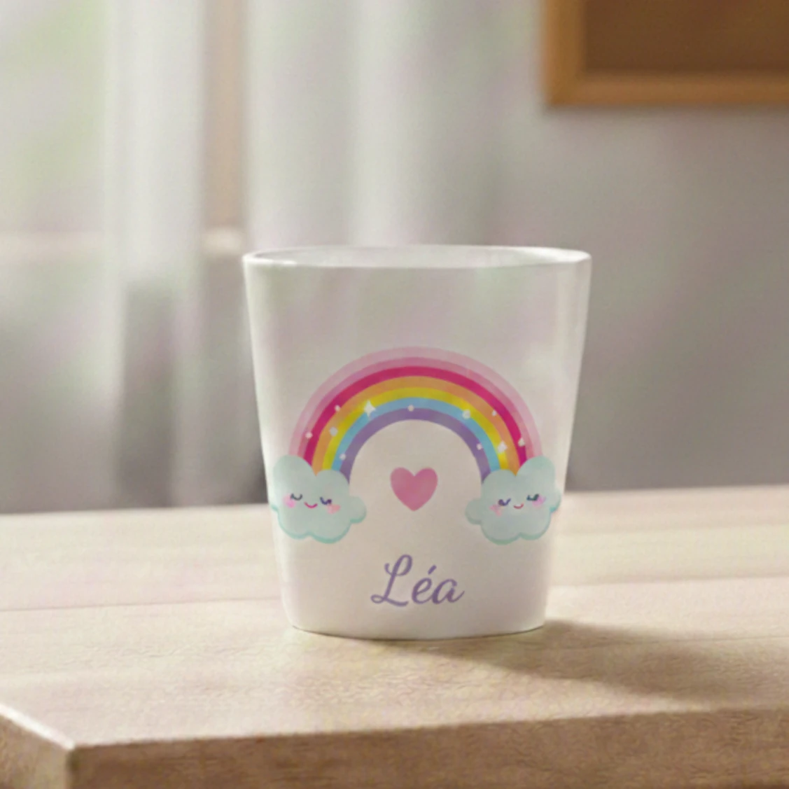 Gobelet motif design sur mesure