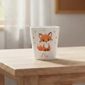 Gobelet motif Renard