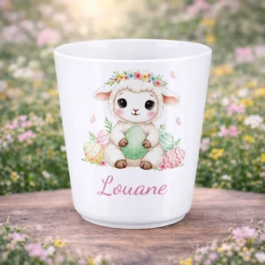 Gobelet thème Pâques Agneau