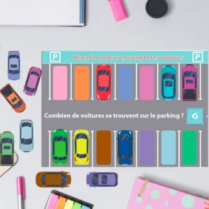 Jeu voiture à compter