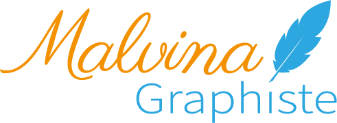 Logo Malvina Graphiste